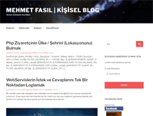 Tablet Screenshot of mehmetfasil.com